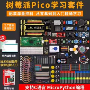 樹莓派pico基礎入門套件Raspberry Pi開發板 microPython程式設計學習
